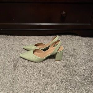 Shein strap chunky heel